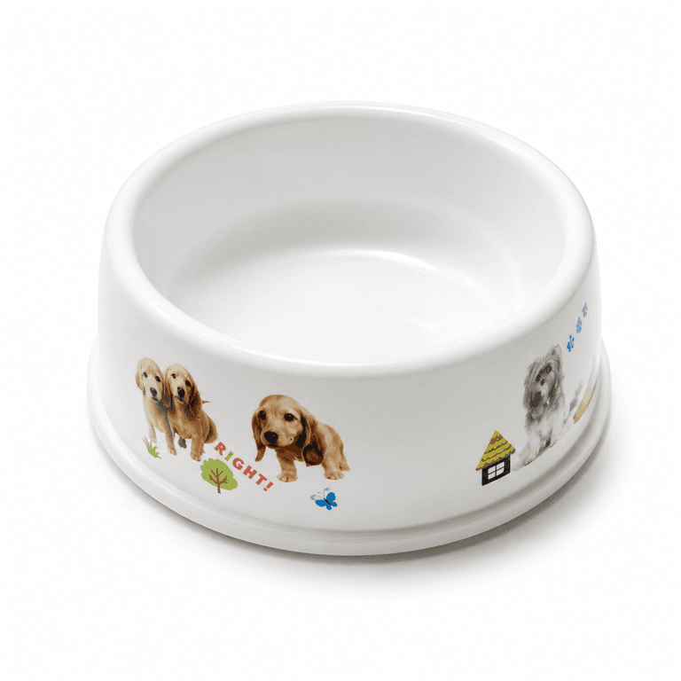 White Plastic Bowl (1)