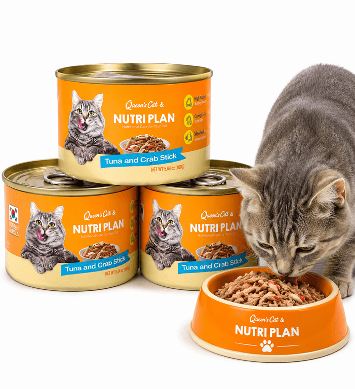 QUEEN'S CAT NUTRIPLAN (CRAB STICK) 160G