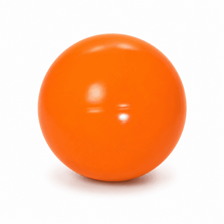 Solid Ball Toy: Orange