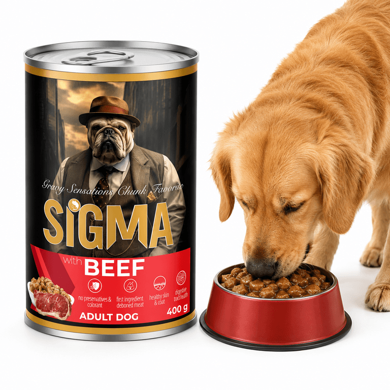 SIGMA CAN DOG (BEEF) 400G