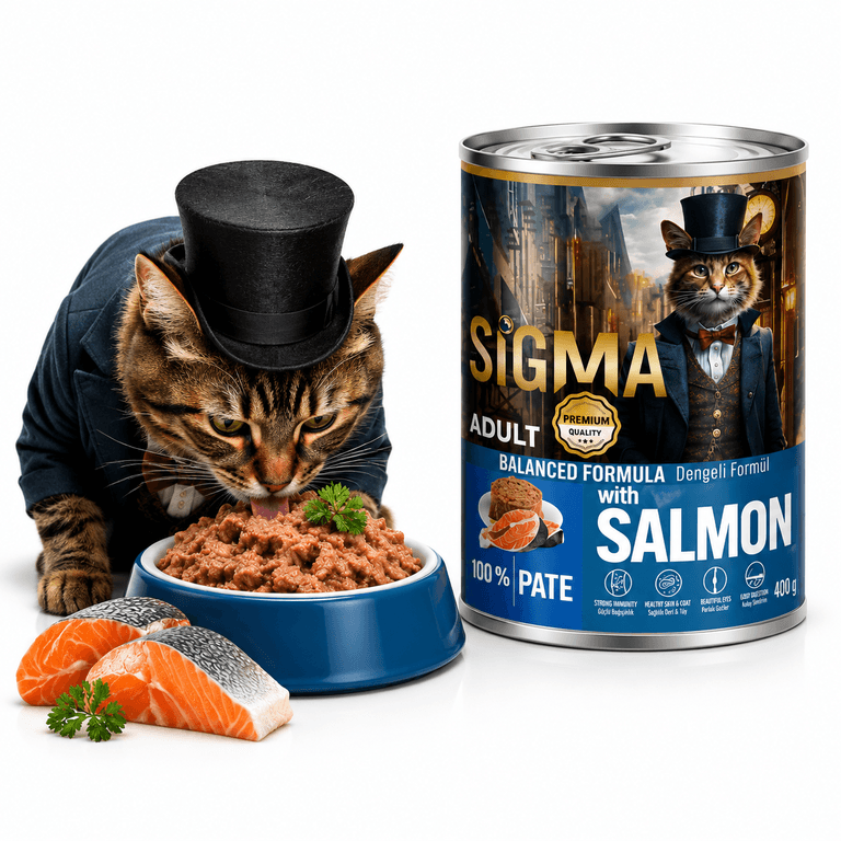 SIGMA CAN CAT (SALMON) 400G