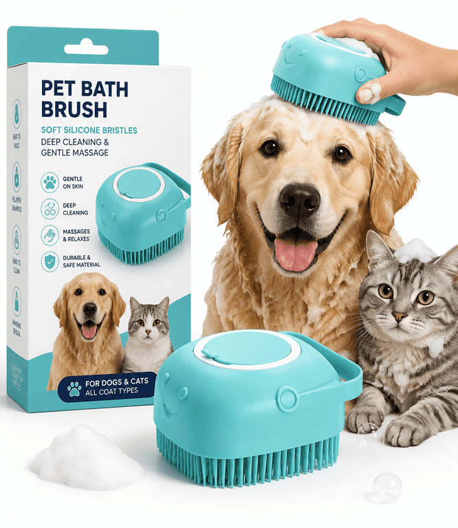 Silicon Massage Brush