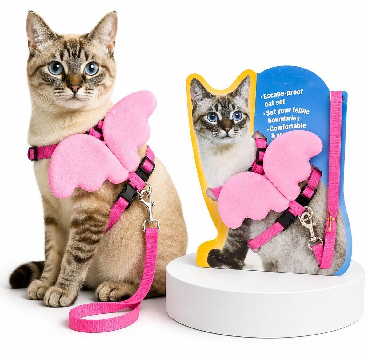 Cat Harness With Wings (M)