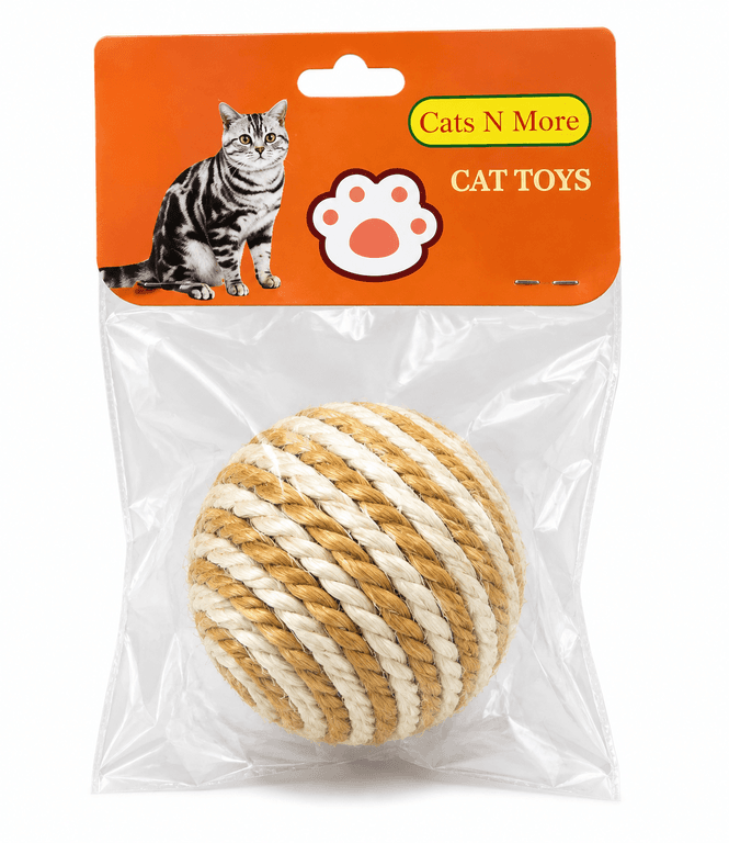 Cat Sisal Ball (S) 4.5CM