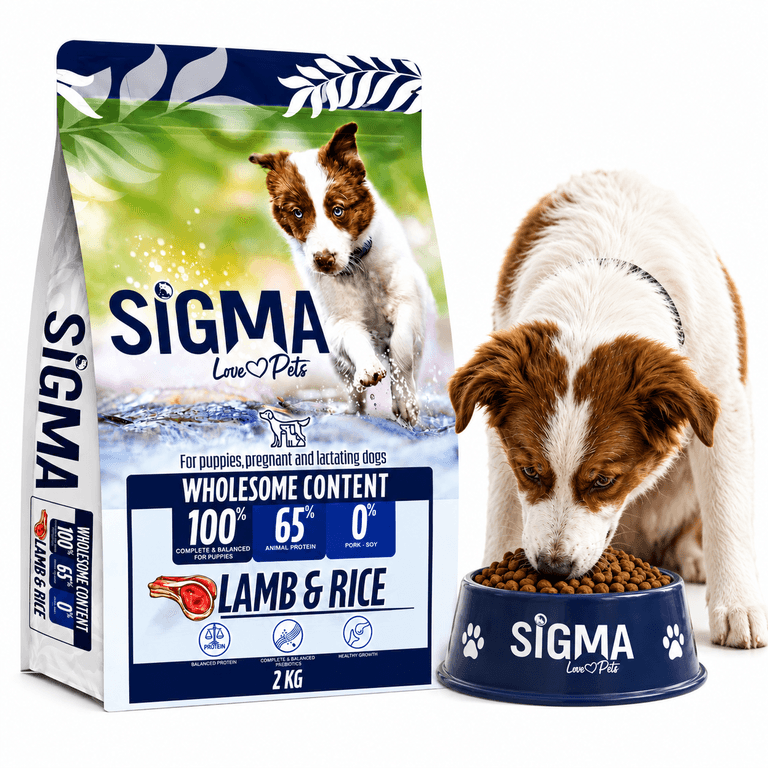 SIGMA PUPPY 2KG(LAMB & RICE)