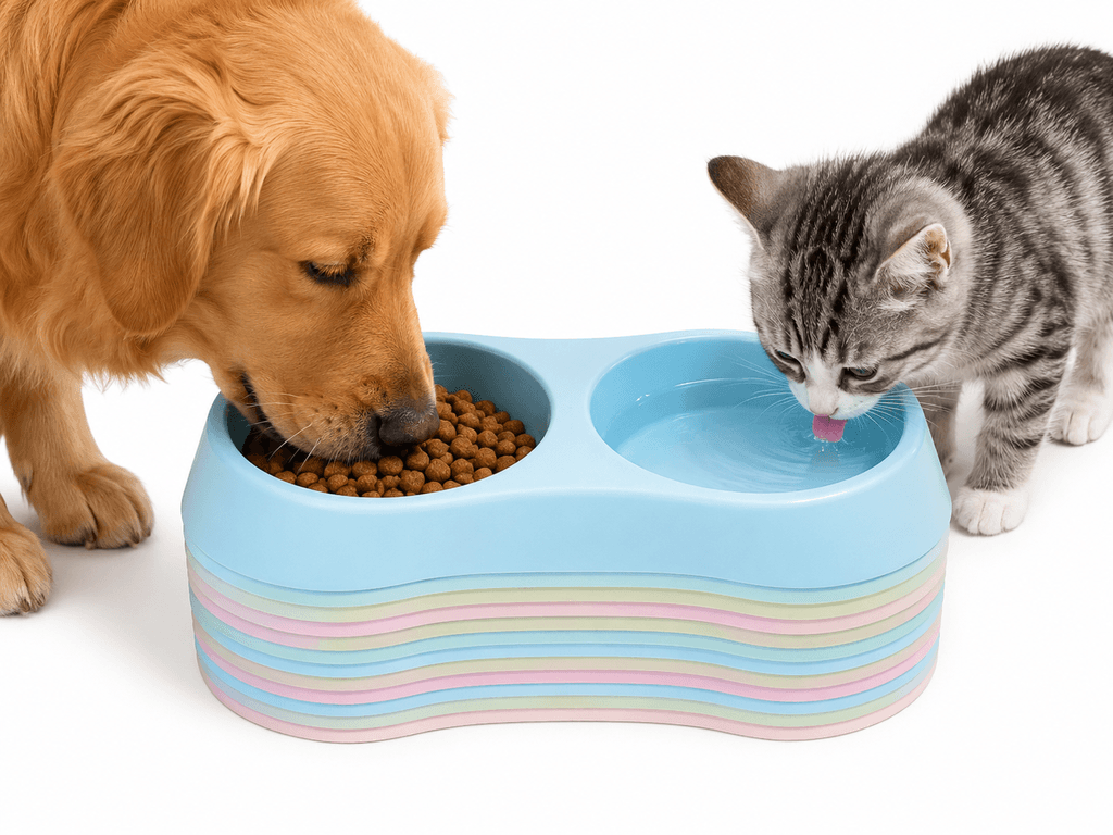 LIGHT PAW PLASTIC BOWL (34CM)