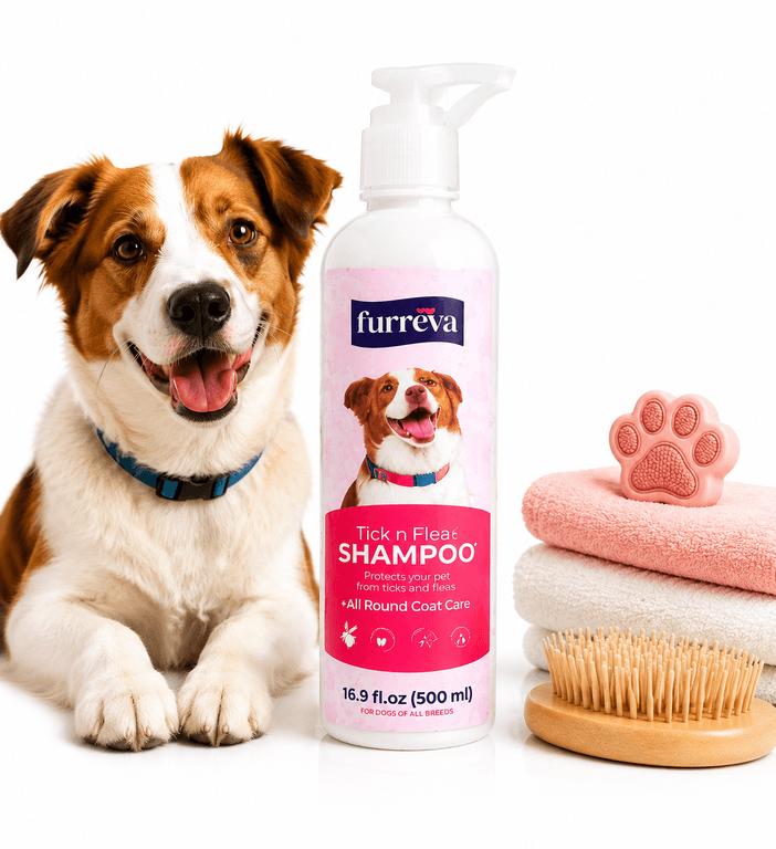 FURREVA TICK & FLEA SHAMPOO