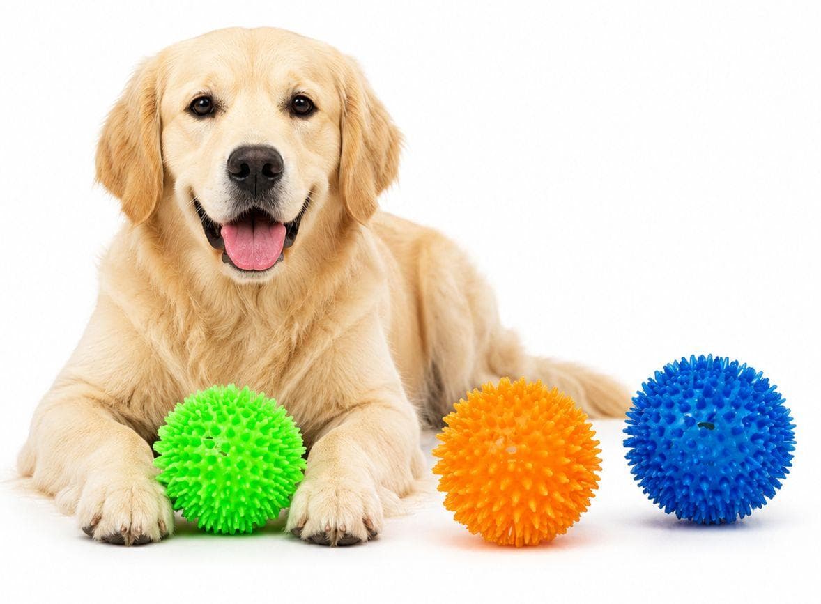BOUNCY SPIKY BALL TOY